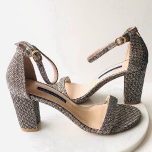 STUART WEITZMAN Block Heel Sandals